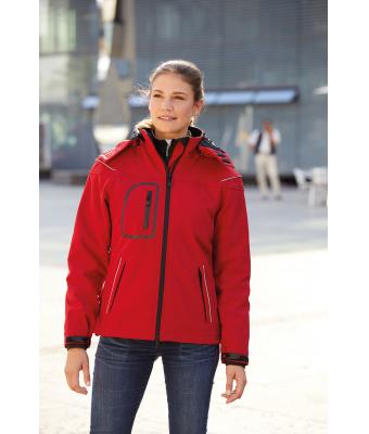 Damen Ladies' Winter Softshell Jacket Orange 7260