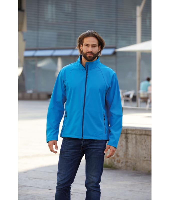 Herren Men's Softshell Jacket Azur 7281