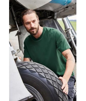 Herren Men's ORGANIC Stretch-T Work - SOLID -   OCS Blended Carbon 8708