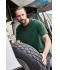 Herren Men's ORGANIC Stretch-T Work - SOLID -   OCS Blended Dark-green 8708