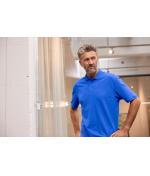 Herren Men's Stretch-Polo Work - SOLID - OCS Blended Carbon 8703