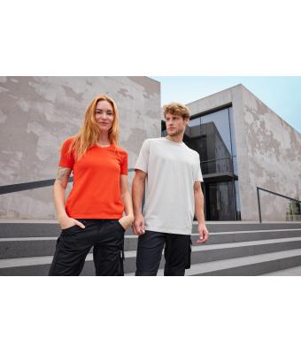 Damen Ladies' ORGANIC Workwear T-Shirt   OCS Blended Spicy-orange 8731