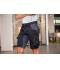 Unisex Workwear Stretch-Bermudas Slim Line   GRS & OCS Blended Black/carbon 10524