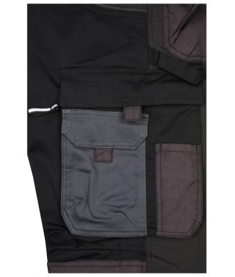 Unisex Workwear Stretch-Pants Slim Line   GRS & OCS Blended Navy/carbon 10431