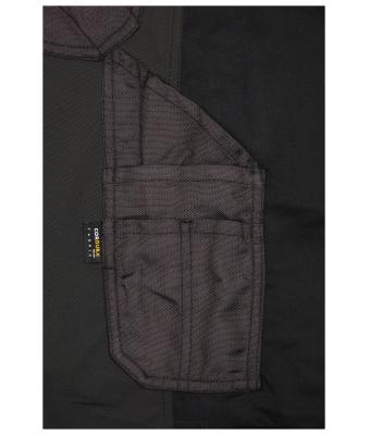 Unisex Workwear Stretch-Pants Slim Line   GRS & OCS Blended Black/carbon 10431