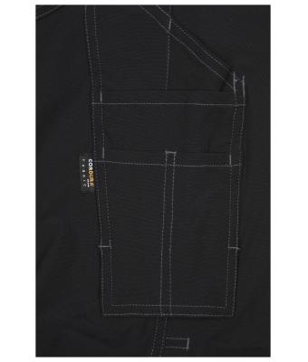 Unisex Workwear Pants 4-Way Stretch Slim Line Black 10432
