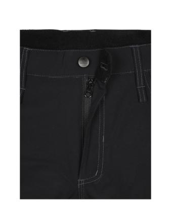 Unisex Workwear Pants 4-Way Stretch Slim Line Black 10432