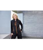 Ladies Ladies' Hybrid Jacket GRS Black/neon-orange 10438