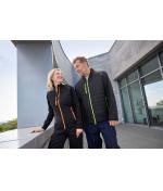 Herren Men's Hybrid Jacket GRS Black/neon-yellow 10440