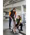 Men Men's Hybrid Vest Black/neon-yellow 10442