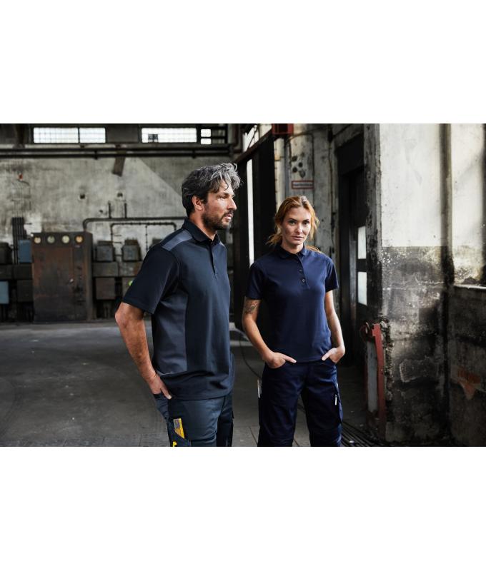 Herren Men's Workwear Polo - STRONG - OCS Blended & RCS Black/carbon 10446