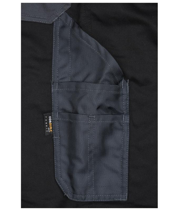 Unisex Workwear Pants Slim Line - STRONG - GRS & OCS Blended Dark-green/black 10430