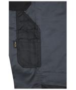 Unisex Workwear Pants with Bib - STRONG - GRS & OCS Blended Red/black 10437
