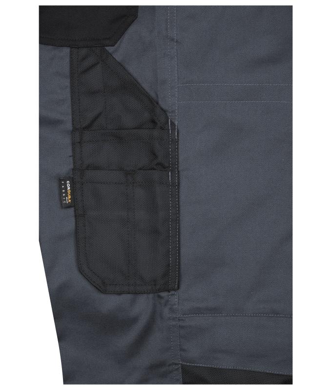 Unisex Workwear Pants with Bib - STRONG - GRS & OCS Blended White/carbon 10437