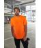 Men Men's Signal Workwear T-Shirt Neon-orange 10452