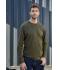 Herren Men's Workwear-Longsleeve-T Olive 10526