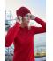 Damen Ladies' Workwear-Longsleeve Polo Red 10527