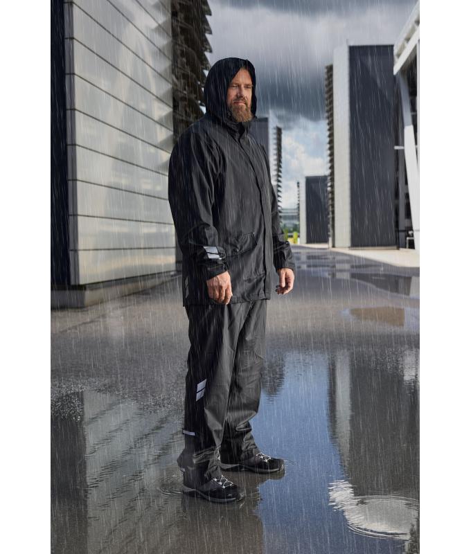 Unisex Worker Rainjacket Black 10535