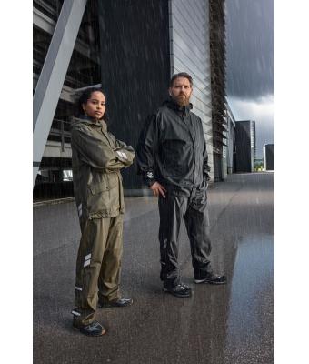 Unisex Worker Rainjacket Black 10535