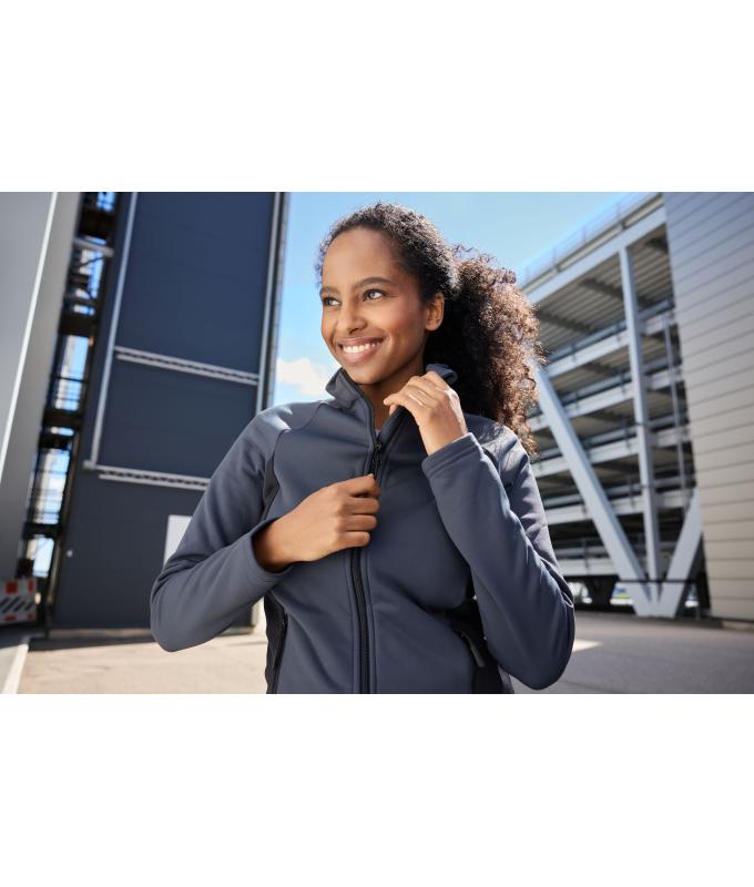 Damen Ladies' Stretchfleece Jacket Navy/navy 11478