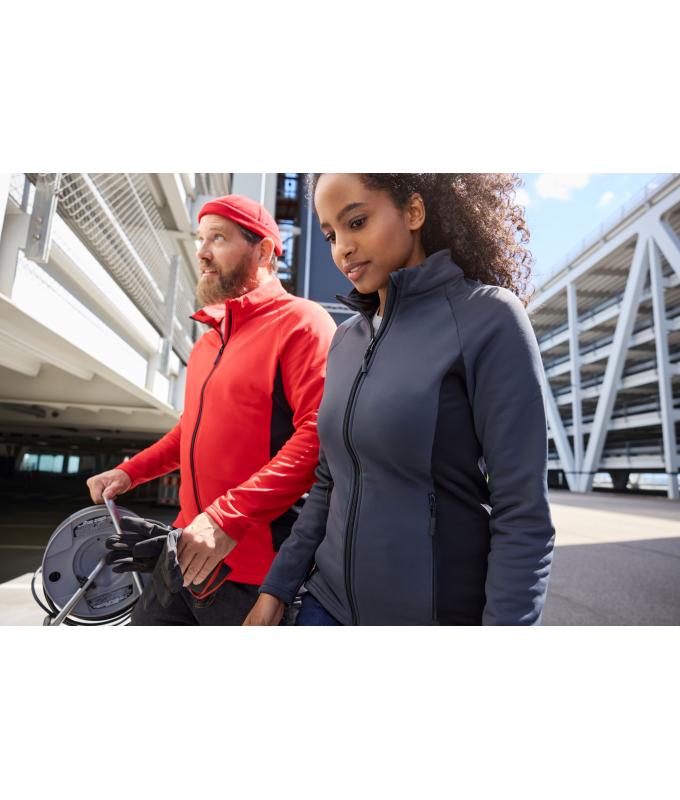 Ladies Ladies' Stretchfleece Jacket Royal/navy 11478