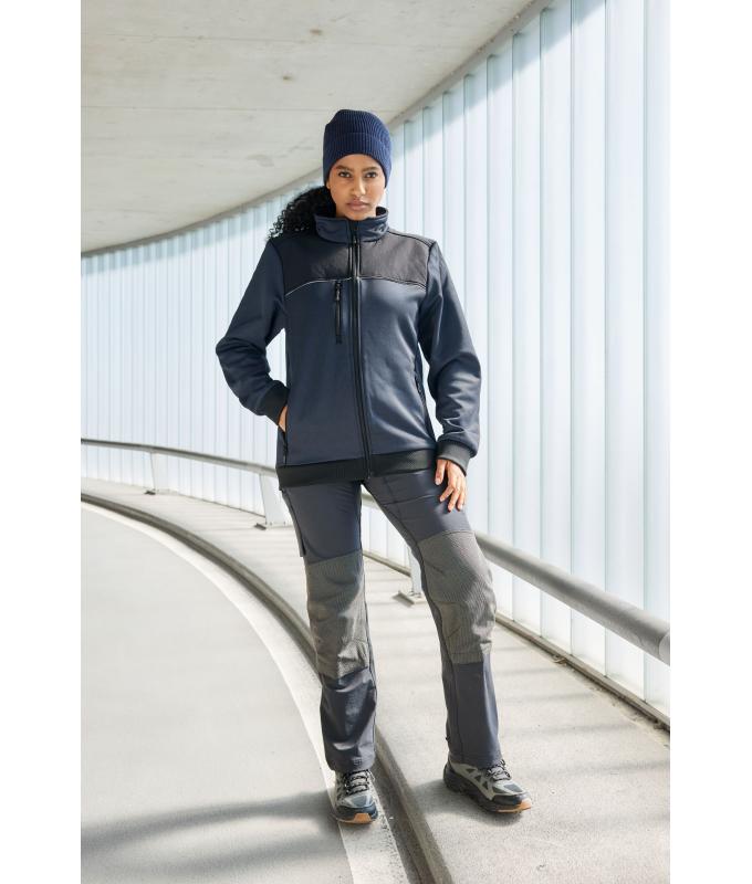 Unisex Hybrid Workwear Jacket Carbon/black 11486