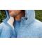 Unisex Workwear Knitted Fleece Jacket Steel-blue-melange/nature 12032