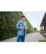 Unisex Workwear Knitted Fleece Jacket Cement-melange/nature 12032