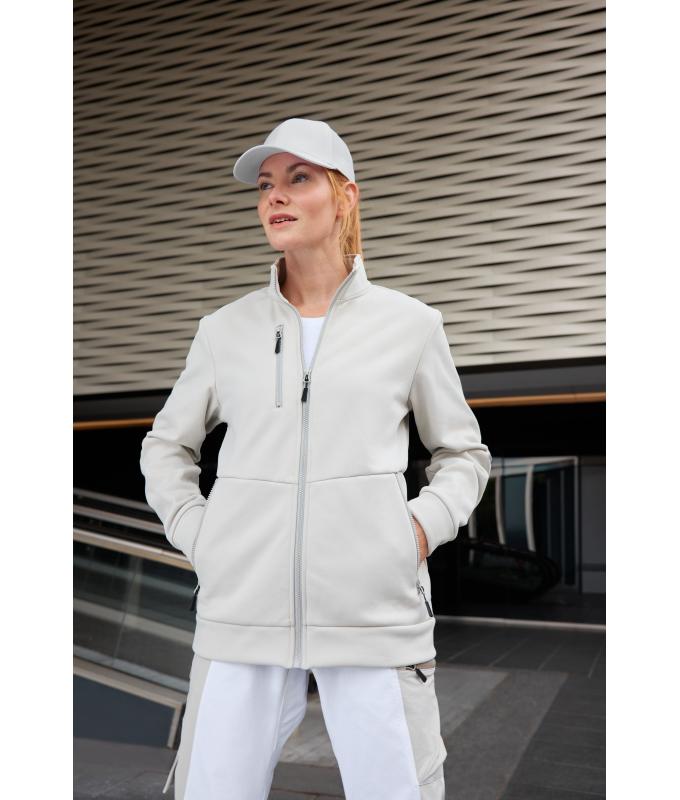 Unisex Workwear Fleece Jacket Cement 12033