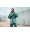 Unisex Workwear Hardshell Rainjacket White/cement 12028