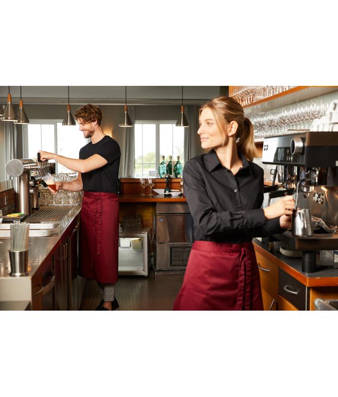 Unisex Apron Long Wine 11168