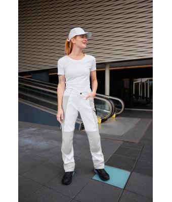 Unisex Workwear Pants (All-Season) 4-Way Stretch Black/metal-grey 12029