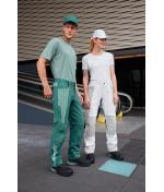 Unisex Workwear Pants (All-Season) 4-Way Stretch Industrial-green/foggy-green 12029