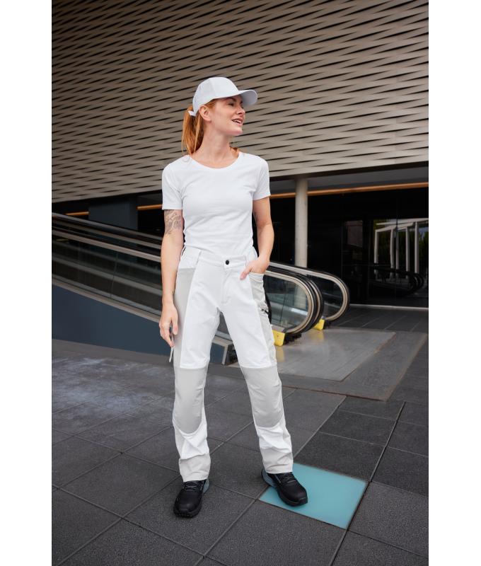 Unisex Workwear Pants (All-Season) 4-Way Stretch Industrial-green/foggy-green 12029
