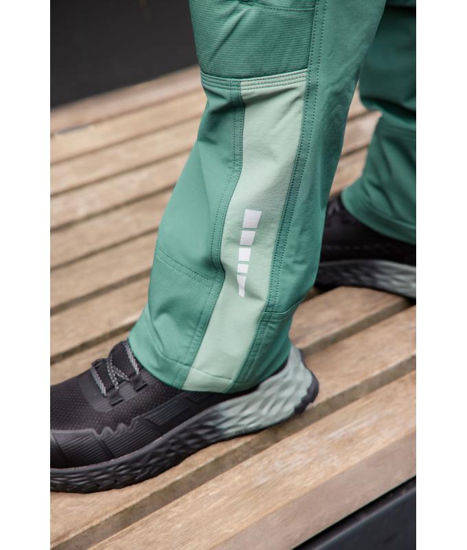 Unisex Workwear Pants (All-Season) 4-Way Stretch Industrial-green/foggy-green 12029
