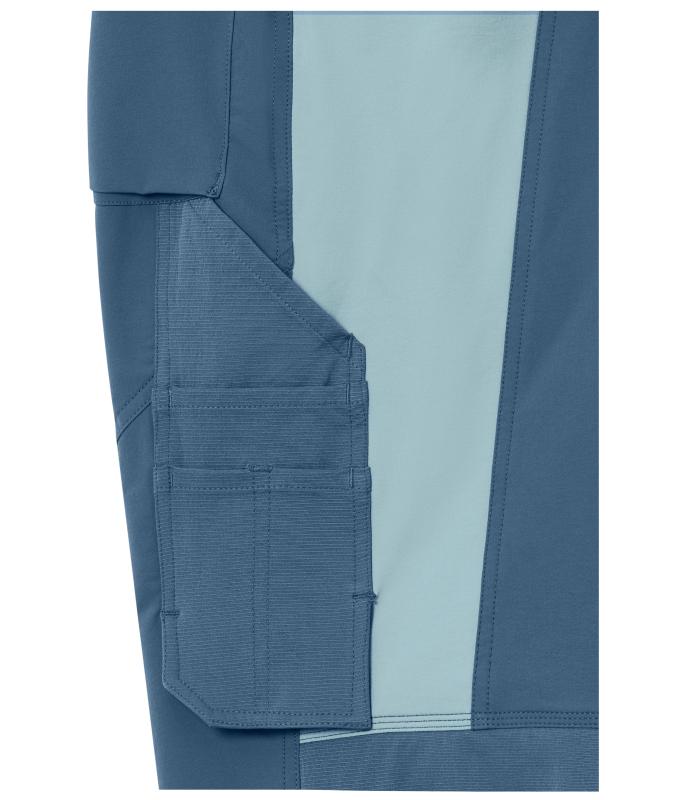 Unisex Workwear Pants (All-Season) 4-Way Stretch Industrial-green/foggy-green 12029