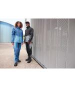 Unisex Workwear Softshell Jacket Deep-blue/steel-blue 12034