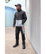 Unisex Workwear Softshell Jacket Black/metal-grey 12034