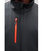 Unisex Workwear Softshell Jacket Black/metal-grey 12034