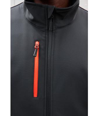 Unisex Workwear Softshell Jacket Black/metal-grey 12034