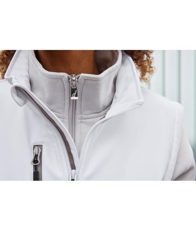 Unisex Workwear Softshell Vest Black/metal-grey 12035