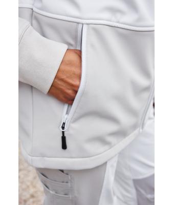 Unisex Workwear Softshell Vest White/cement 12035