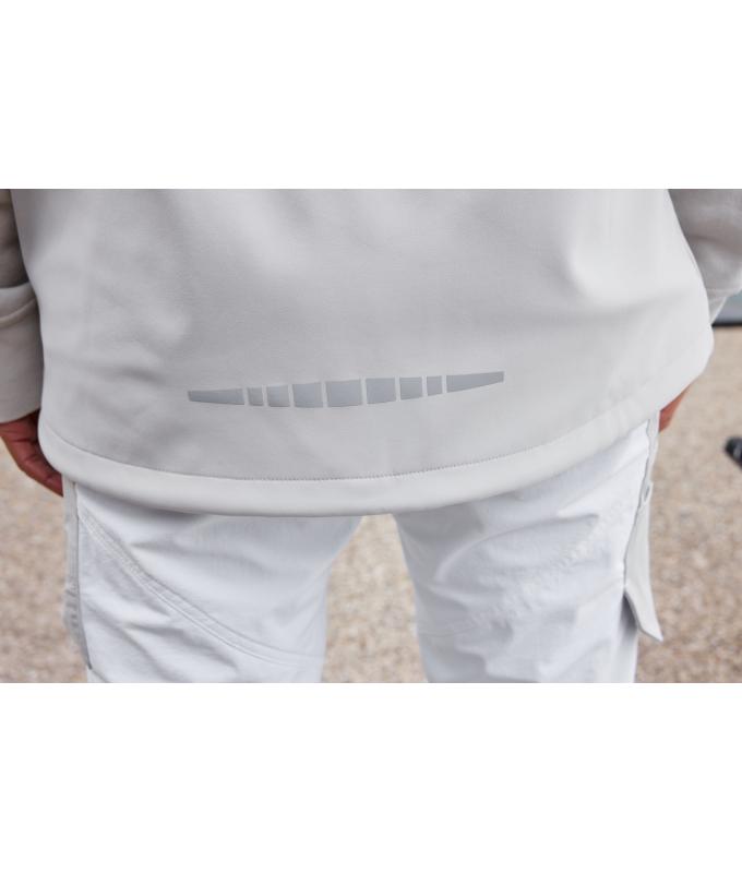 Unisex Workwear Softshell Vest White/cement 12035