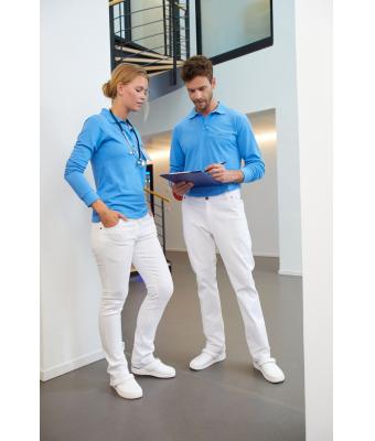 Herren Men's 5-Pocket-Stretch-Pants White 10537