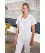 Damen Ladies' Kasack White 10540