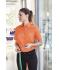 Damen Ladies' Business Shirt Short-Sleeved Red 8390