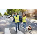 Unisex Safety Vest Adults Fluorescent-orange 7549