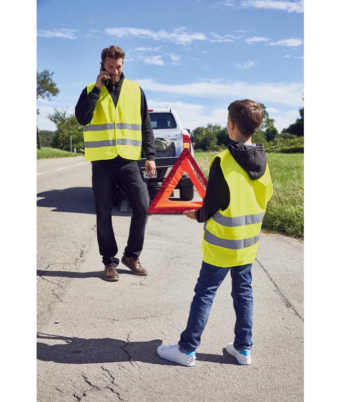 Kinder Safety Vest Kids Fluorescent-yellow 7550