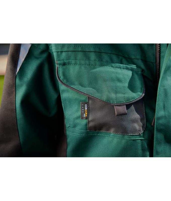 Unisex Workwear Jacket - STRONG - Dark-green/black 8066