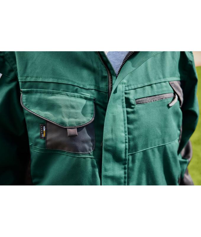 Unisex Workwear Jacket - STRONG - White/carbon 8066